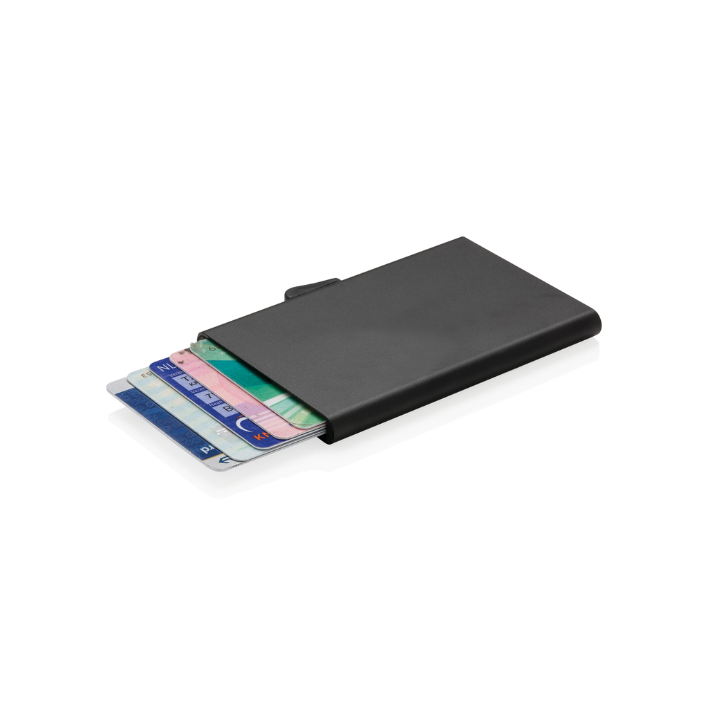 bb trading werbeartikel ag - C-Secure RFID Kartenhalter aus Aluminium für bis zu 7 Karten