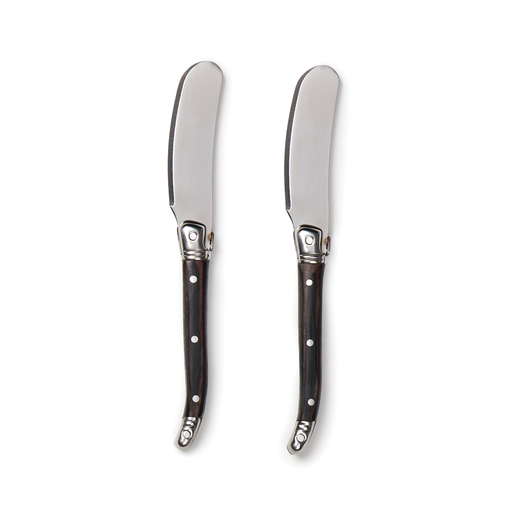 bb trading werbeartikel ag - Vinga Buttermesser Set 2-teilig aus Edelstahl und Holz
