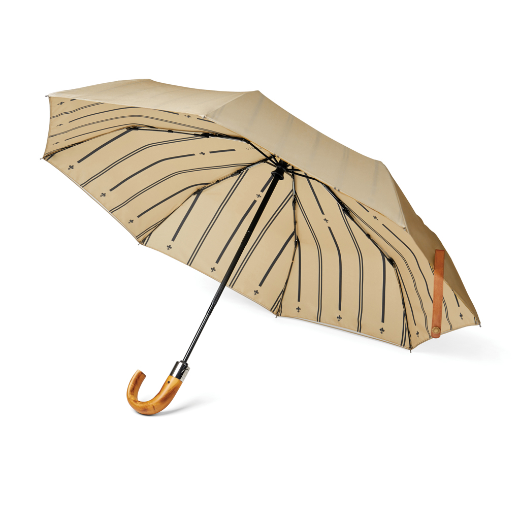 bb trading werbeartikel ag - Vinga stick umbrella made from recycled PET Ø 96 cm with composite wood handle