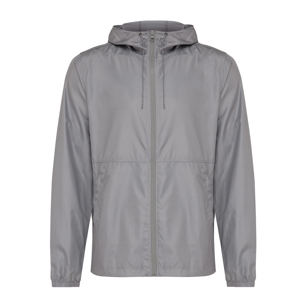 bb trading werbeartikel ag - Windjacke Unisex aus recyceltem Polyester 70g/m² mit Kapuze