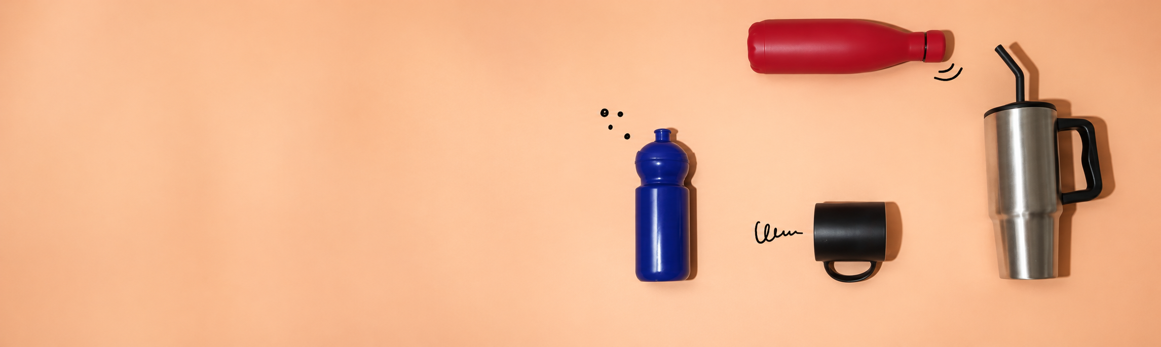 Bottles, Cups & Mugs