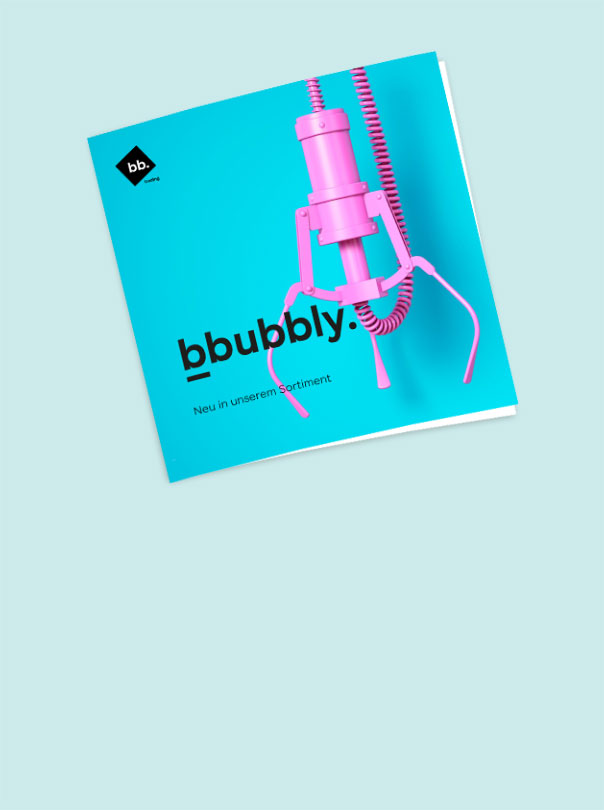 Image de catalogue présentant une sélection de nouveautés publicitaires 2026 de l’assortiment de bb trading.