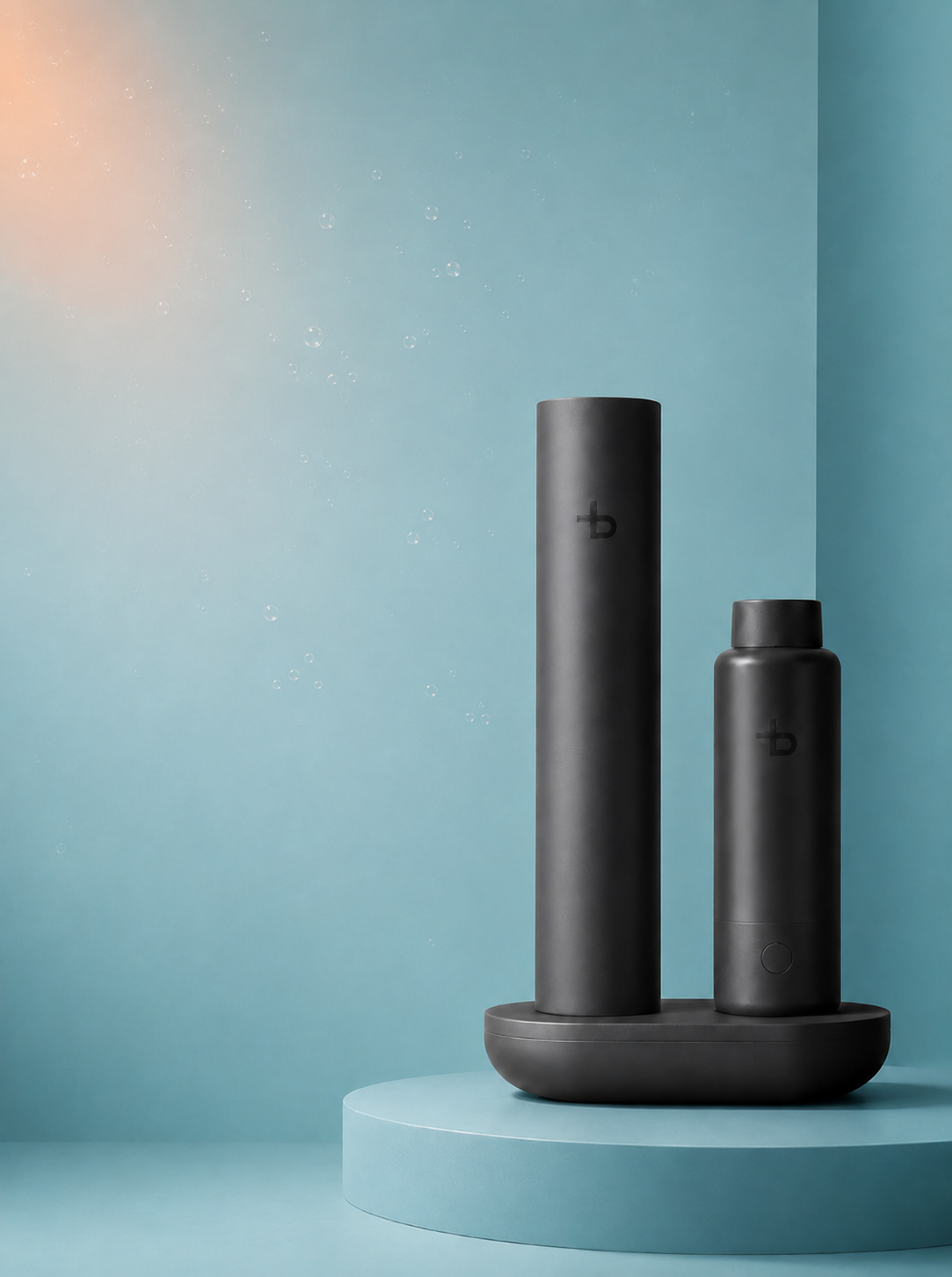 Bottle Plus ToGo Flasche für kohlensäurehaltige Getränke mit individuellem Logodruck