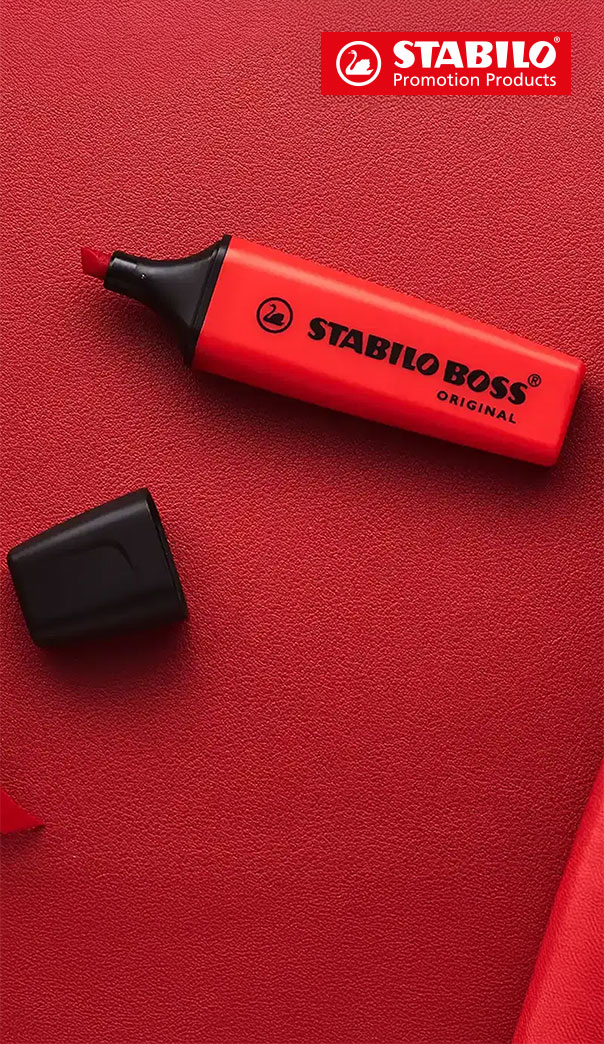 Promotion at bbtrading: 20% off selected Stabilo products – including Stabilo Boss, Swing, Mini and exciting new arrivals